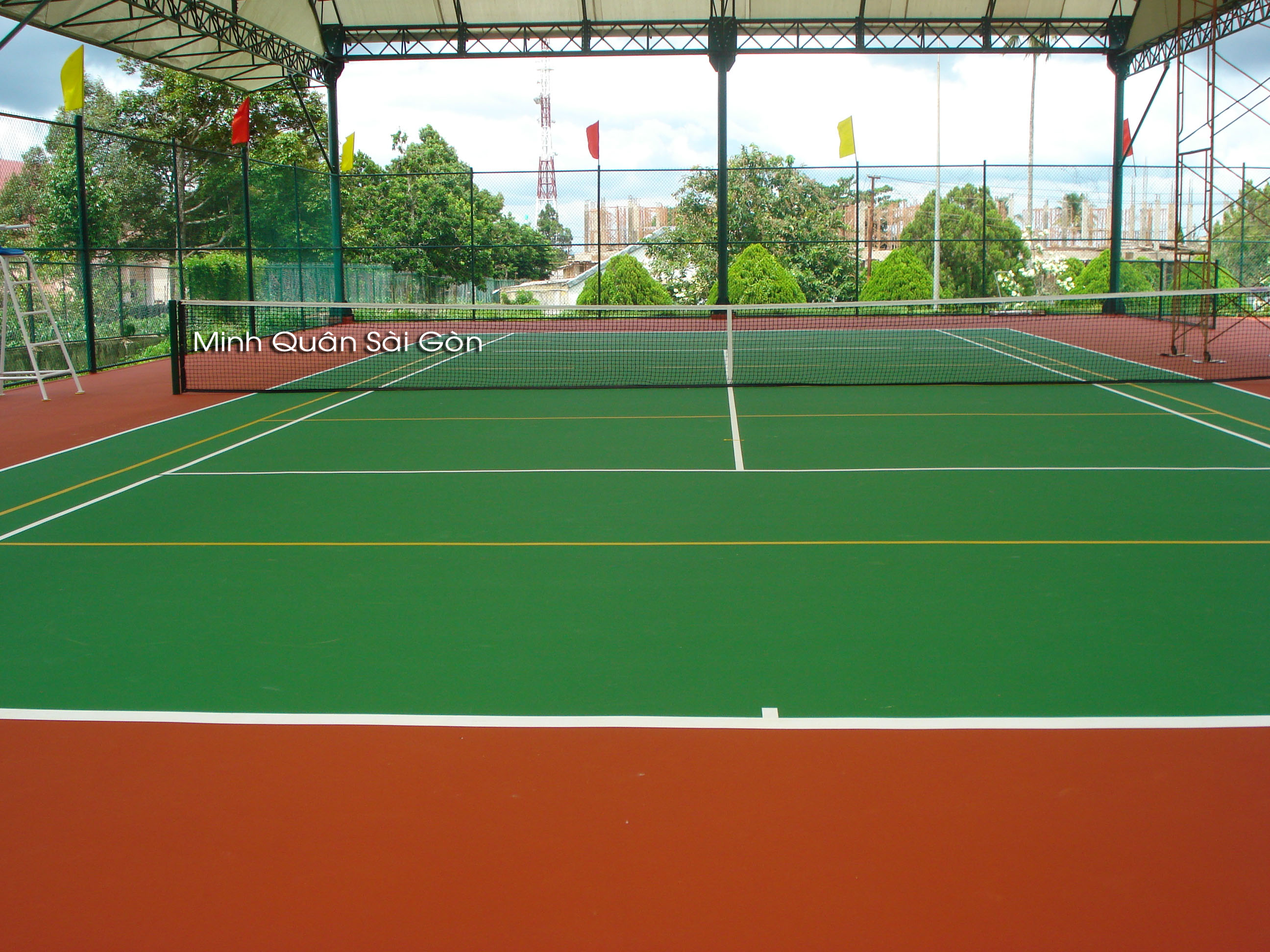 Bề mặt sân tennis - sân quần vợt
